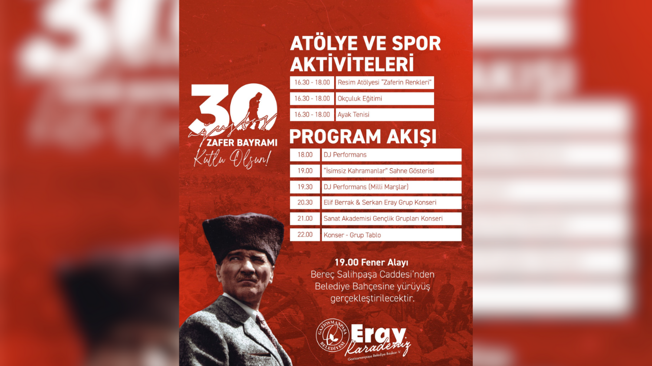 30 Ağustos Zafer Günü Takvimi 2025! 30 Ağustos'ta İstanbul'dan İstanbul'da Zafer Günü, kim konseri var?