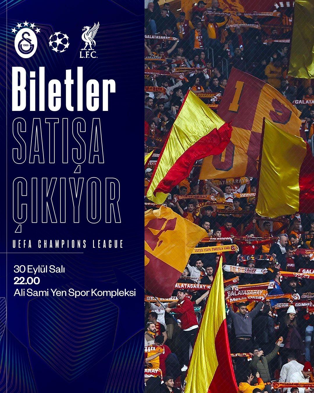 Galatasaray Şampiyonlar Ligi Rams Park da Liverpool ile karşılaşacak! Bu önemli oyun için biletler bir rekoru gösteriyor ... 2